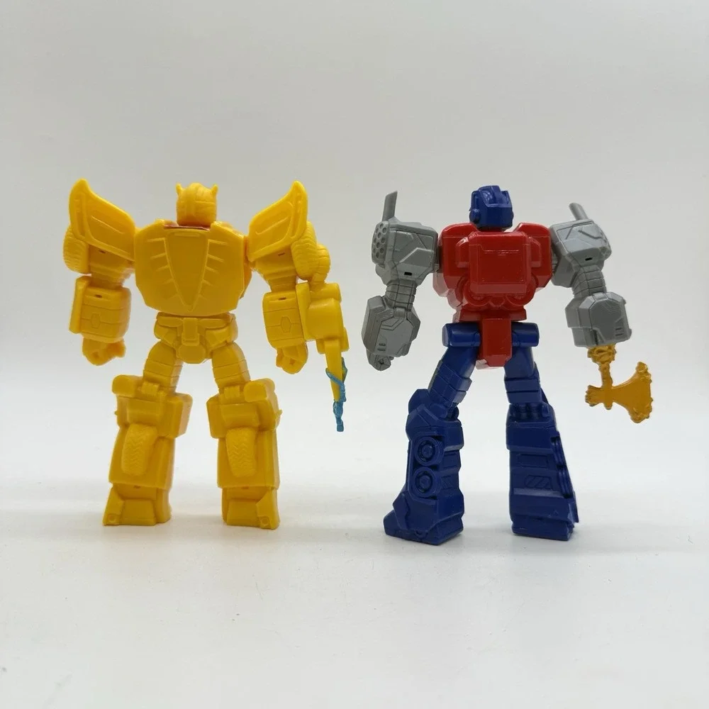 Hasbro‎ Cybertron Battlers Transformers Optimis Prime& Bumble Bee Non Converting